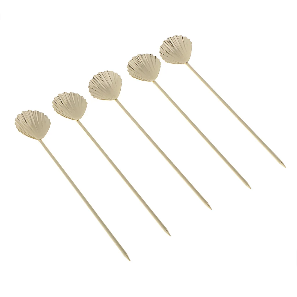 MagiDeal Buffet Cupcake Fruit Fork Cake Dessert Salad Sticks Food Drinks Picks for Party Supplies Tableware Serveware
