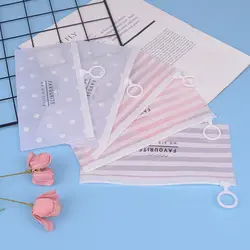 Корейский школьный канцелярский Милый креативный ПВХ конверт для получения сумки свежий прозрачный папка 18,8*9,3 см