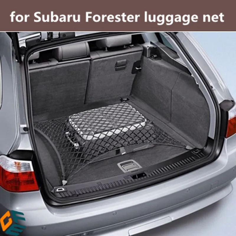 1 pcs Auto bagagenet voor Subaru Forester kofferbak auto accessoires opslag opslag auto netto zak 1 pcs Auto bagagenet voor Subaru Forester kofferbak auto accessoires opslag opslag auto netto zak