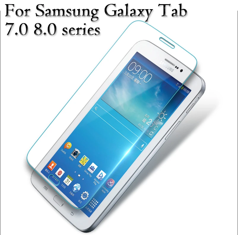 50 шт./лот защитная пленка для экрана из закаленного стекла HD 9H 0 3 мм Samsung Galaxy Tab 2 4 S A