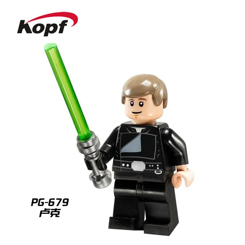 

Single Sale Figures Luke Skywalker Model Master Bricks Action Model Building Blocks Children Christmas Gift Toys PG679