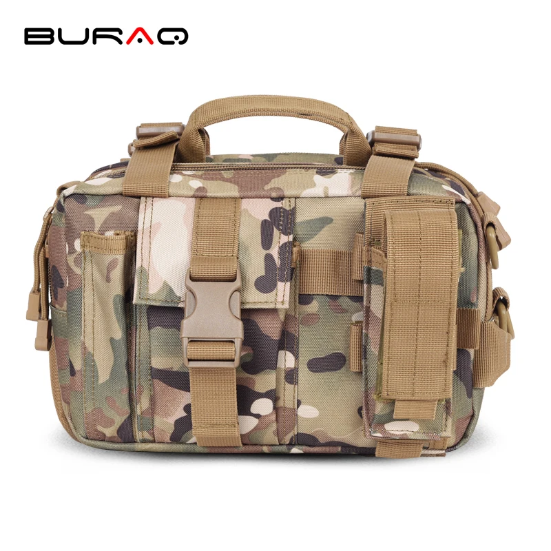 Men Chest Pack Multifunctional Molle Tactical Shoulder Bag Crossbody