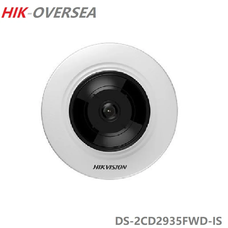 HIK 3MP типа рыбий глаз Камера DS-2CD2935FWD-IS международная версия IP H.265 + PoE инфракрасный