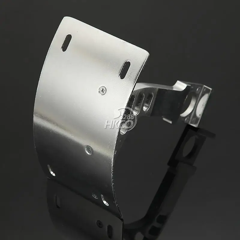 

Silver Curved Motorcycle Tag License Plate Relocator Holder For Yamaha YZF R6S 1998-2002 YZF-R1 1998-2003