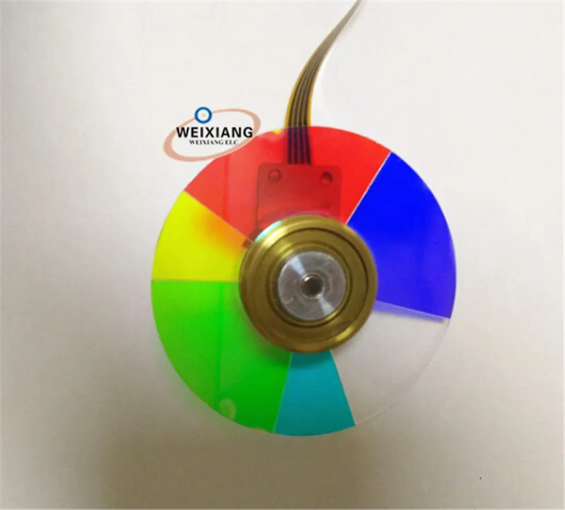

Original Projector Color Wheel For Vivitek D751ST/ D755WT/ D742HDC Color wheels,6 segments 44mm