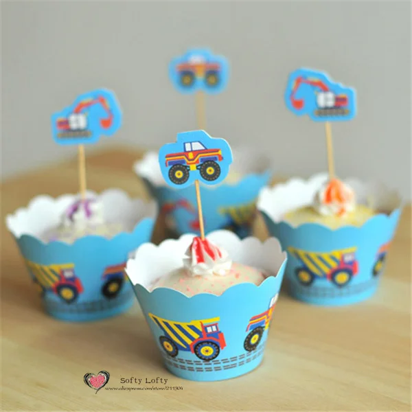 Cupcake DIY Materials Engineering Vehicle Style - Front 3