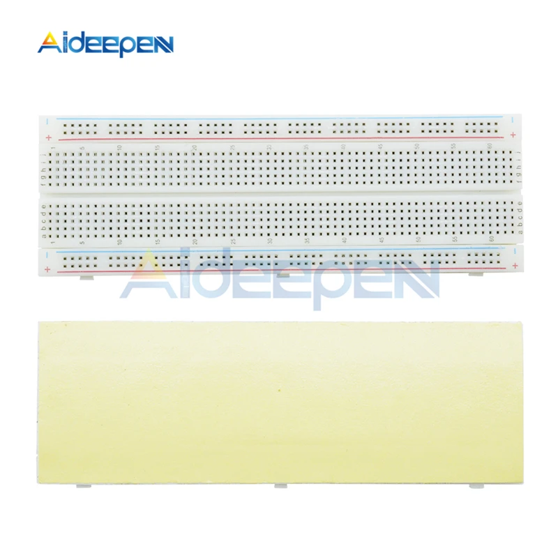 

Breadboard 830 points Breadboard MB-102 Solderless PCB test Board 830 Hole Breadboard MB102 Test Develop DIY For Arduino
