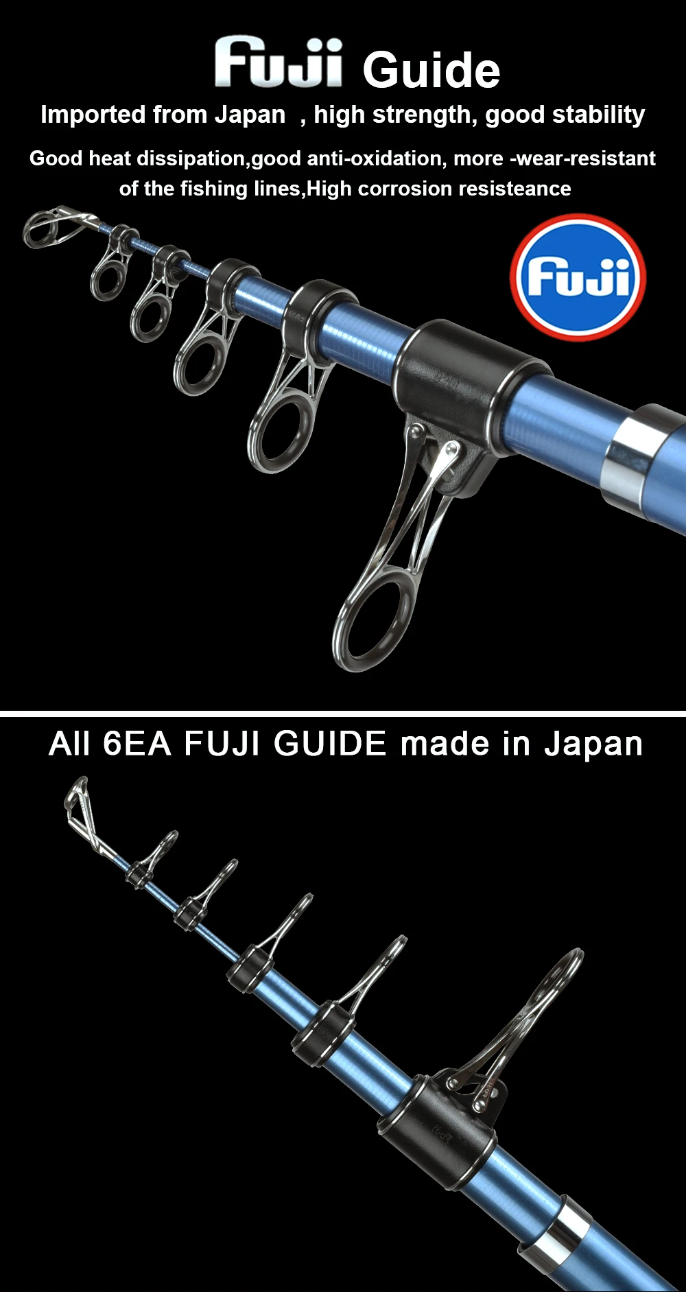 Obei Japan Full Fuji Tele Surf Rod телескопическая удочка 80-150 длинного литья удочка для серфинга 3.85M4.05M4.25M