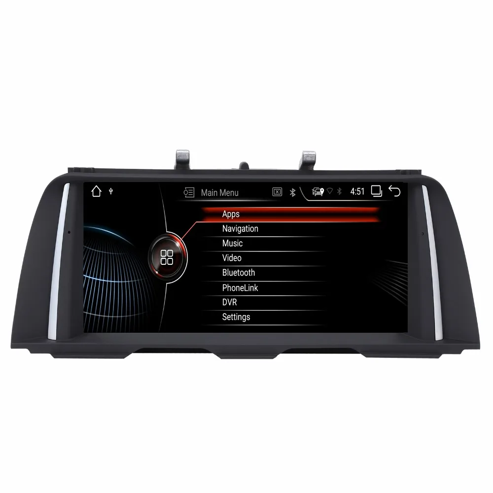 Top Android 7.1.1 Car DVD player FOR bmw 5 Series F10/F11 Original CIC or NBT System car audio monitor stereo ips screen receiver 4