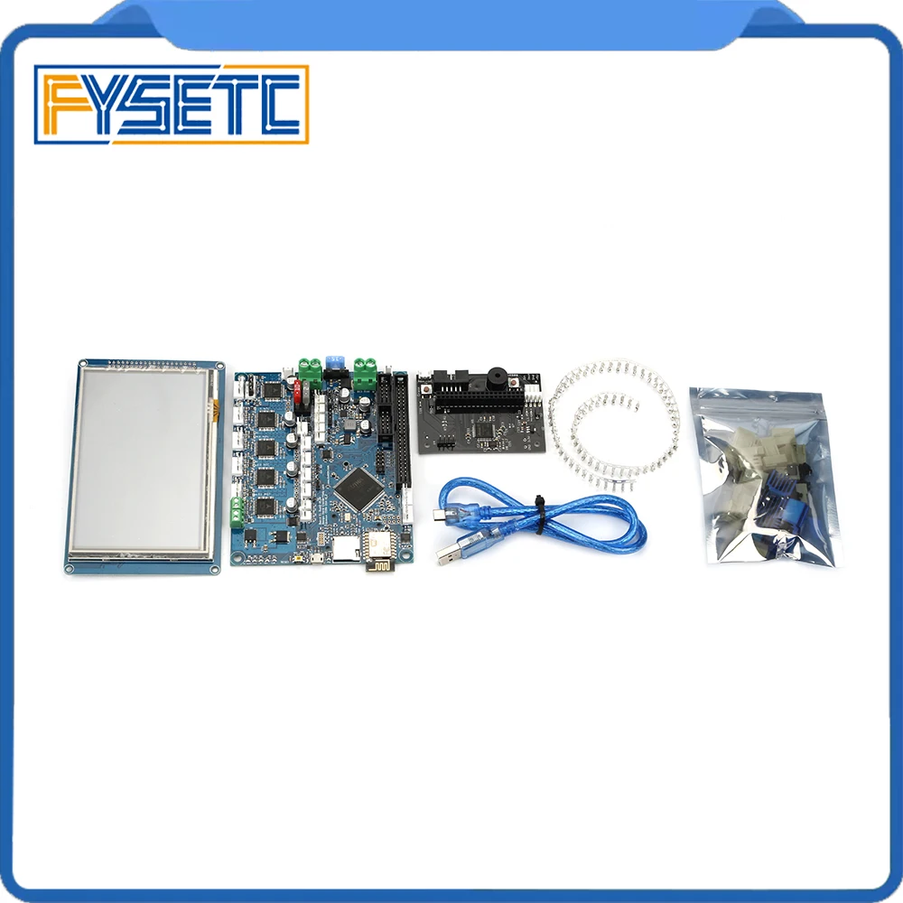 Клонированный Duet 2 Wifi V1.04 DuetWifi Расширенный 32 бит электронный с 4 3 &quot5&quot 7 &quotPanelDue