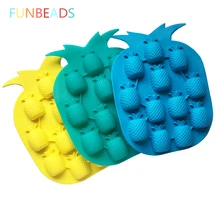 1 шт. силиконовая резина Ананас Форма льда кубик для заморозки плесень бар вечерние для напитков лоток для льда Форма для льда CM001