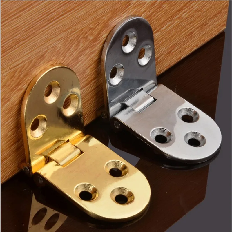 4pcs High quality Zinc Alloy Tray Hinge Round table hinge folding