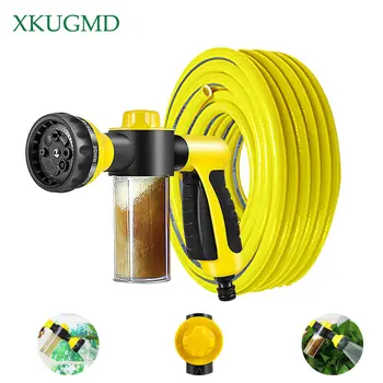 

Garden Watering Spray Gun Outdoor Fertilization Watering Sprinkler Gun Lawn Irrigation Car Cleaning Water Pipe Set