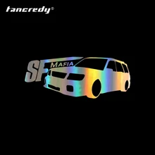 Tancredy adesivos de carro e decalques, adesivos de vinil para subaru forester