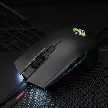 

2020 New Arrival Ajazz AJ903 Wired Gaming Mice Colour Backlight 16000DPI Mouse For FPS Player For Tablet Pc Accessories ноутбук