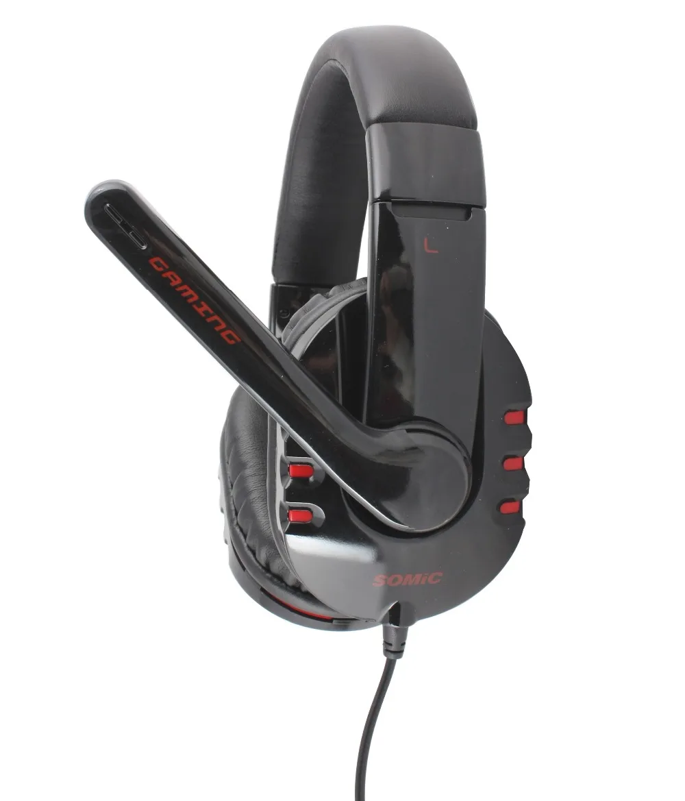 SOMIC G927 Виртуальная 7 1 игровая гарнитура с объемным звуком сильный бас гибким