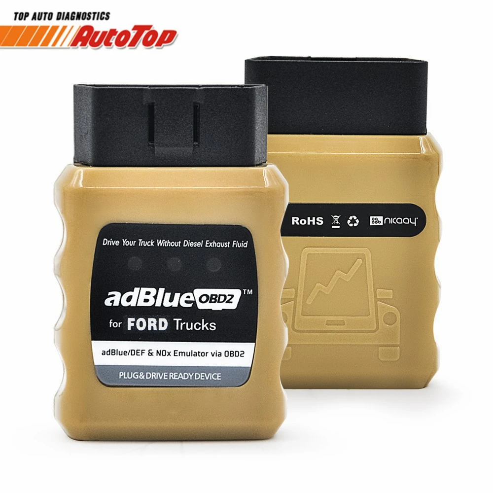 ODB 2 эмулятор Adblue OBD2 для FORD грузовики с DEF эмулятор Nox Евро 4/5 через ODB2 Ad blue для Ford