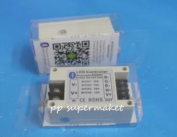 

DC12-24V 42A RGBW Bluetooth LED Controller For RGB/RGBW LED Strip