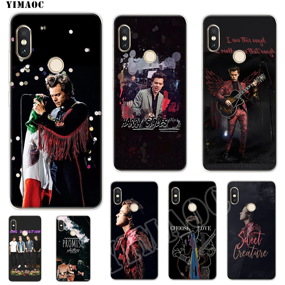 YIMAOC One Direction Tattoos Harry Styles чехол для Xiaomi Redmi 6 4X 5A 4A S2 Note 4 5 Pro Plus Mi 8 9SE A2 A1 MiX 2S MAX 3 |