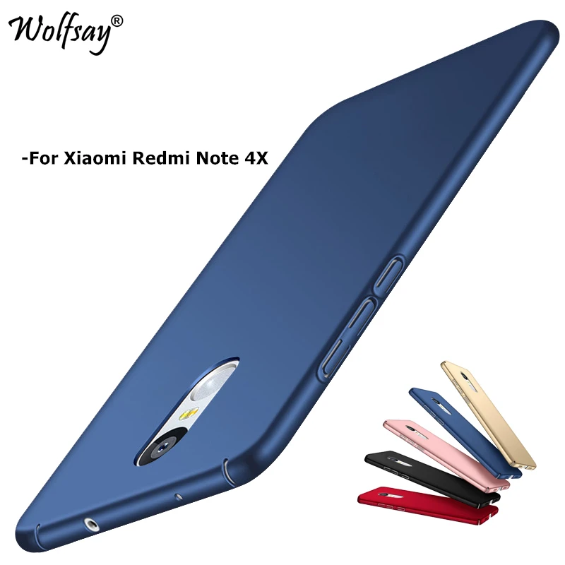 For Xiaomi Redmi Note 4X Case Ultra-Thin Smooth Hard Back PC Phone Cover |