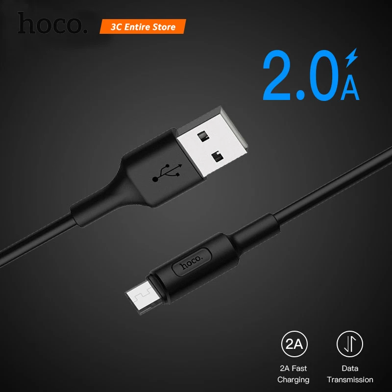 

HOCO Micro USB Cable Fast Charging Wire Data Micro USB Cable for Xiaomi Samsung Android Microusb Charger Cord Mobile Phone Cable