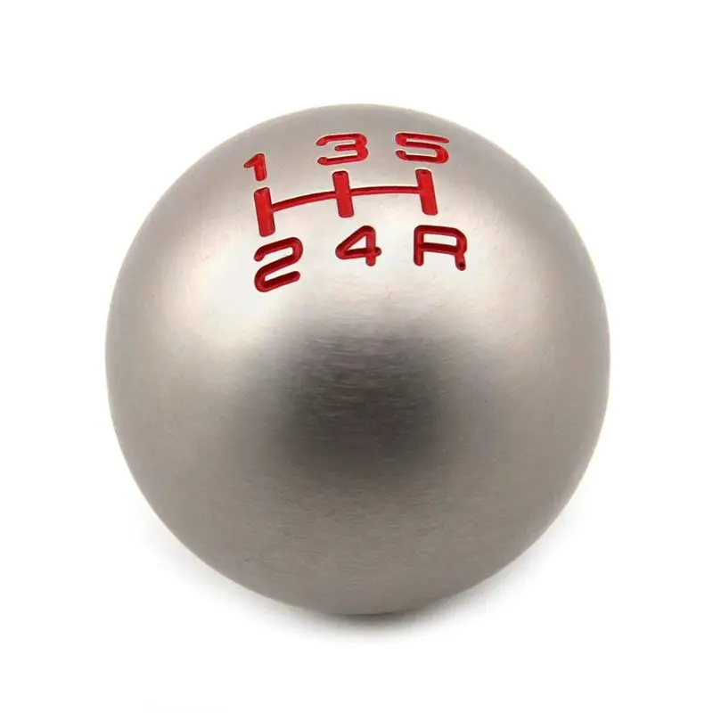 

Drop Ship Round Aluminum Alloy Manual Shift Knob Modification Gear Head 5 Lever Speed