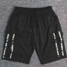 Большие размеры негабаритных европейских шорты мужские хип-хоп Короткие свободные брюки хип-хоп мужские шорты 6xl 7xl 8xl хип-хоп