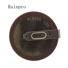 Rainpro 2 шт./лот VL2330 2330 Перезаряжаемые литиевая батарея монета сотовый для автомобиля ключа