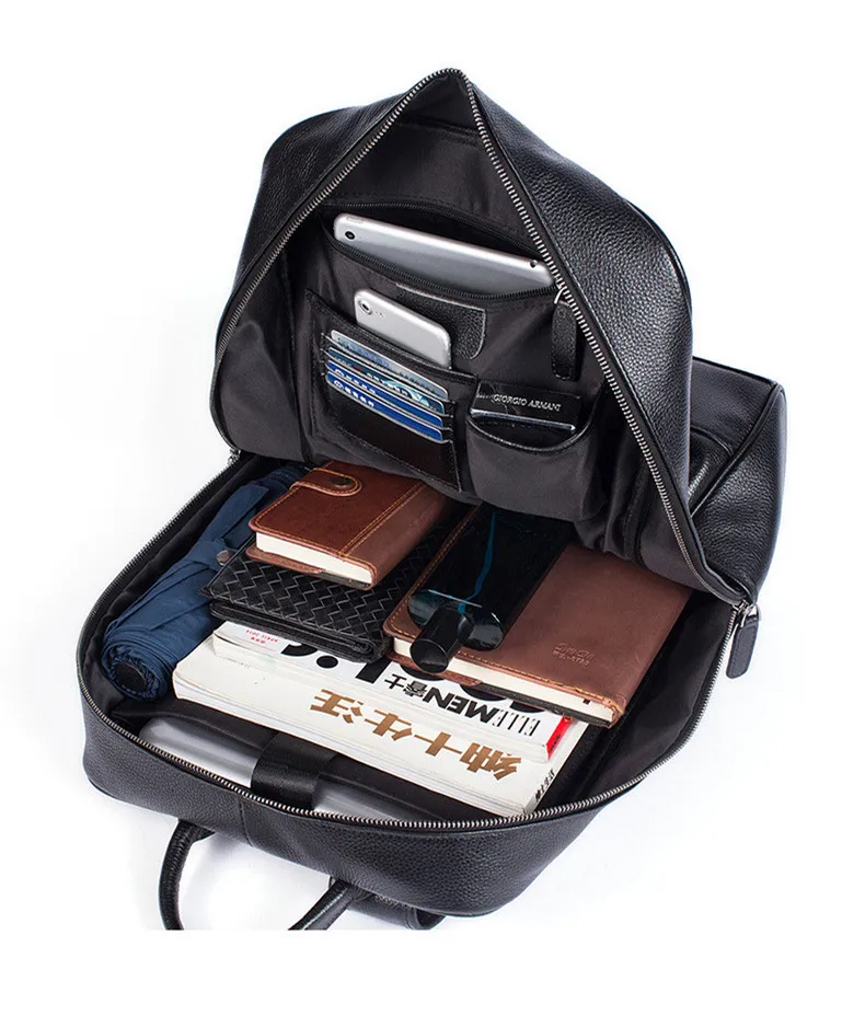genuine leather men backpack (16)
