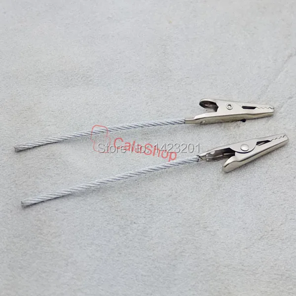 100 pcs / Lot 95mm 3 3/4" Alligator Clamp wires card photo clip holders