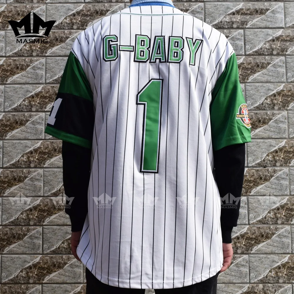 Supereasydeal G-Baby Hardball Baseball Jersey - Movie "Hardball" Keanu Reeves Inspired, Men's Sizes - View #13