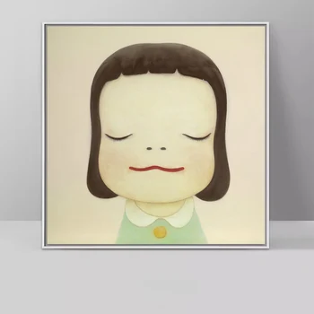 

Cartoon Painting Yoshitomo Nara Sleepwalking Dolls Canvas Art Painting Print Poster Picture Wall Art For Baby Room Home Decor