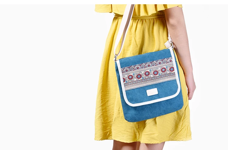 Canvasartisan новая Брендовая женская сумка Холст Ретро Досуг Сумка Женский ежедневных поездок маленькая сумка через плечо сумки