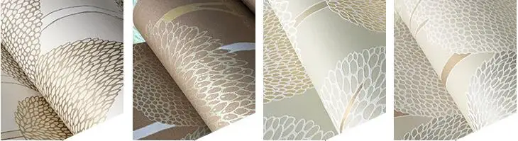Waliicorners Modern minimalist embossed forest non-woven wallpaper 3D flocking Scandinavian hot forest bedroom video wallpaper 9 QQ20180411233932