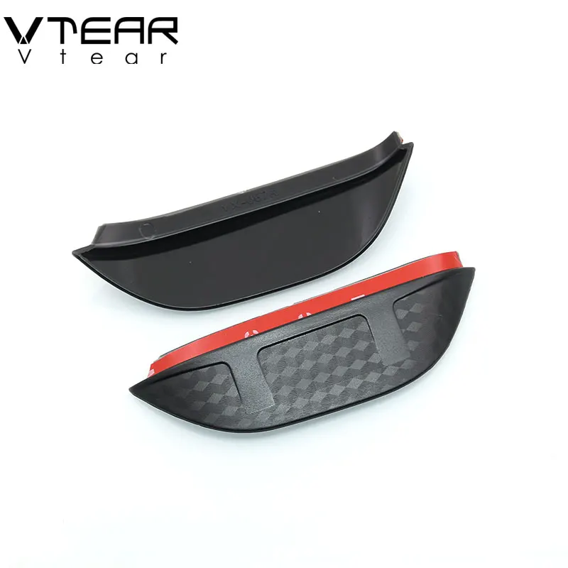 Kia Rio 4 X-Line Rear View Mirror Visor Side Sun Rain Protection Shield Exterior Decoration Accessories rearview mirror rain shield car rearview mirror visor rearview mirror visor