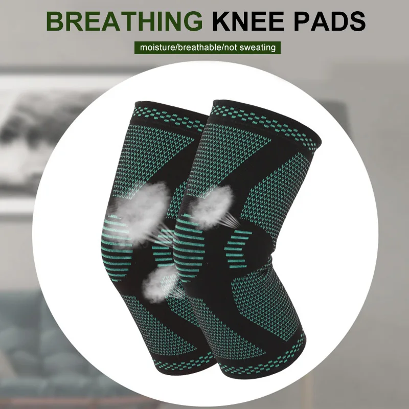 

Knee Pad Knee Pads Breathable Black Climb Fitness Joint Protection Alloy Keep Warm