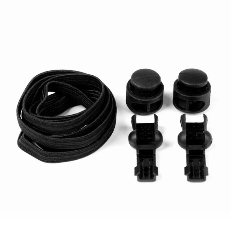 1 Pair New Products Lazy Laces Elastic Sports Flat Shoelaces Children's Adult DIY Anti-Loose Tight-fitting Free Tied Lace Buckle
