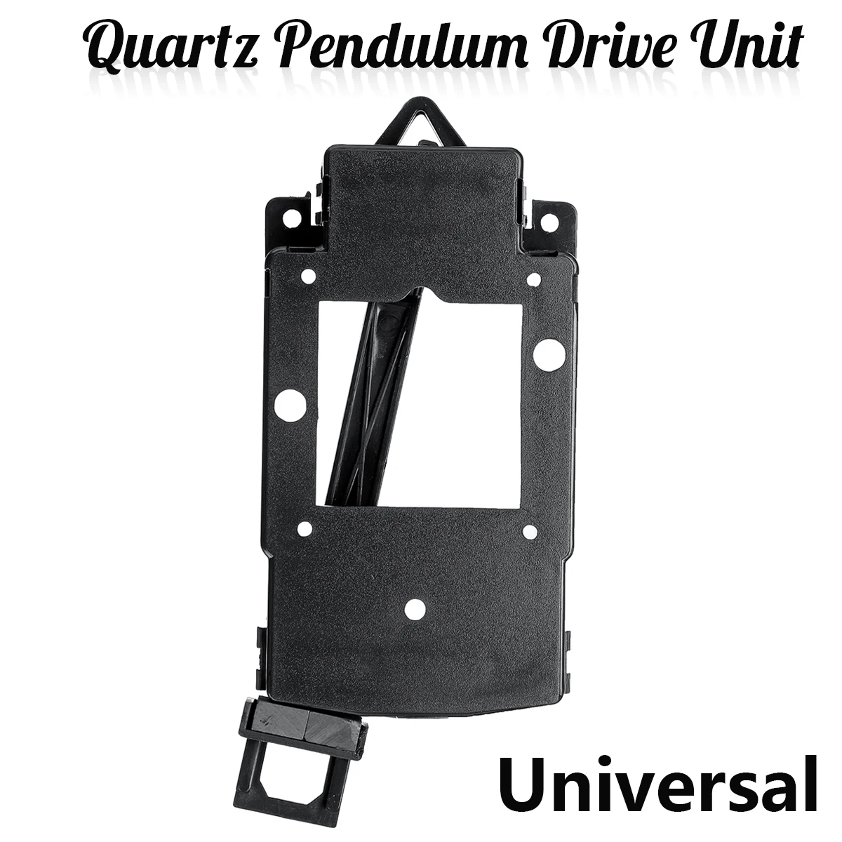 

Quartz Pendulum Drive Unit Module- Fits All Standard Movements Clock Making Clock Parts Accessories Home Decor Black