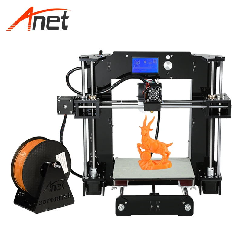 Anet A6 Higher Precision 3d House Printer Plus Size LCD12864 Display Best Quality Impresora 3d with