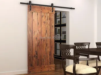 

Sliding barn door hardware track 1.5m/1.83m/2m/2.44m track for selection