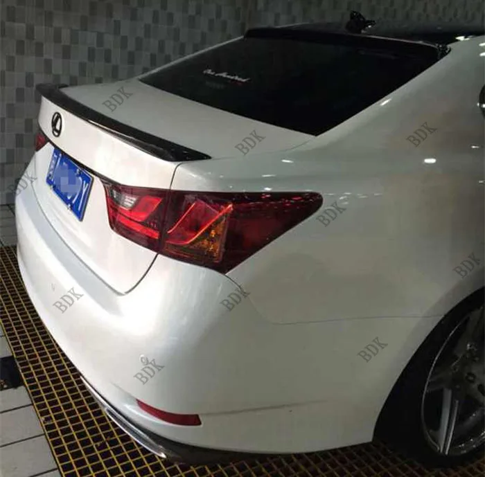 Fit For Lexus Gs250 Gs300 Gs350 F Sport Gs400 Carbon Fiber Rear Spoiler Rear Wing Carbon Fiber Rear Spoiler Spoiler Rearrear Spoiler Aliexpress