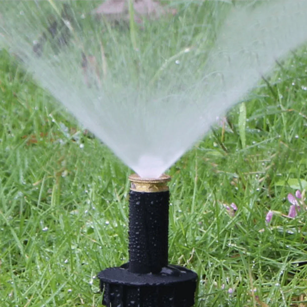 

90/180/360 Degrees Rotate Pure Copper Buried Spray Automatic Pop-up Telescopic Lawn Buried Nozzle Gardening Irrigation Tools