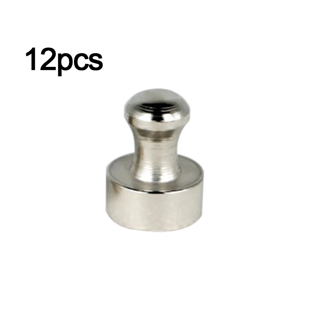 

16PCS Neodymium Memo Magnets Magnetic Push Pin Whiteboard Map Notice Board Fridge