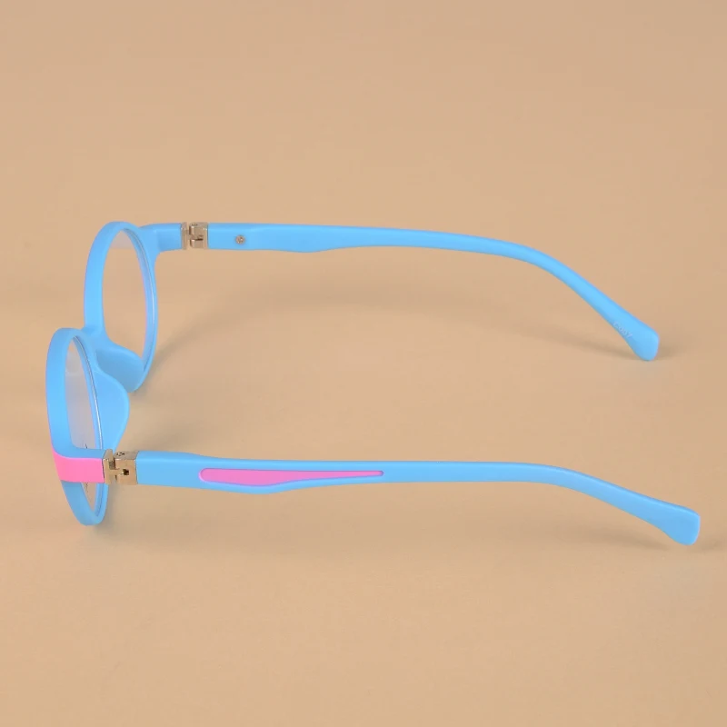 Детские модные очки в круглой оправе, прозрачные линзы, Детские ультралегкие оптические очки, оправы для мальчиков и девочек, очки для близорукости