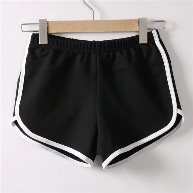 cotton shorts with elastic waistband
