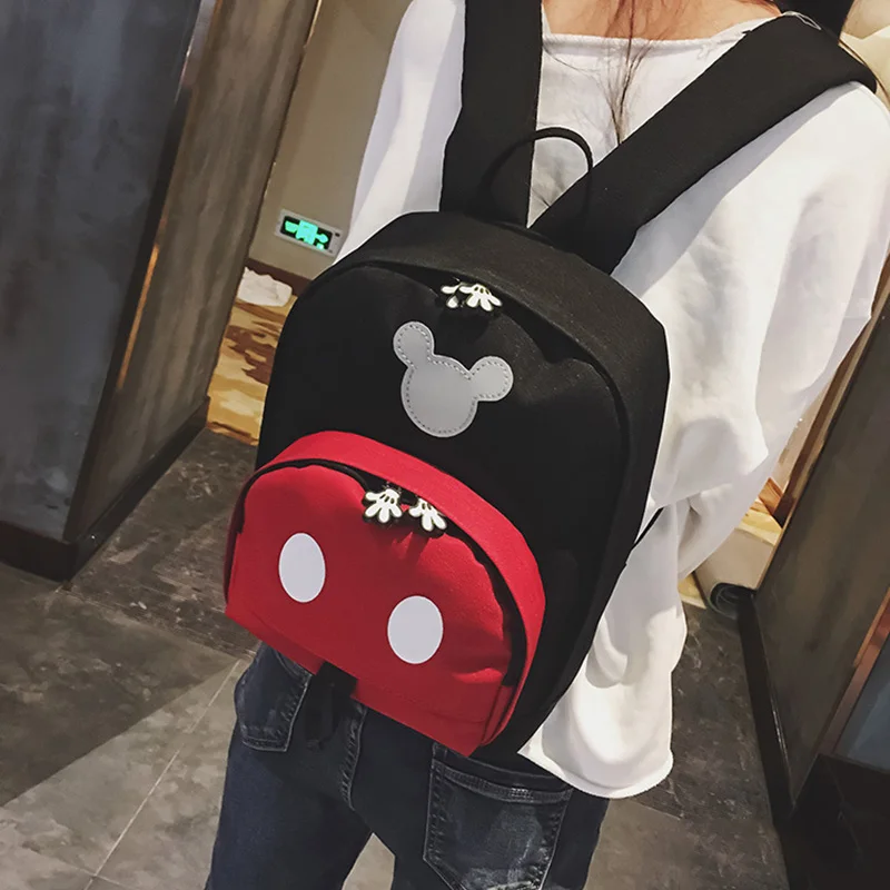 Mummy Fashion Nappy Backpack Bag Large Cartoon Women Outdoor Multifunctional Baby care Mochila Mickey Cute Dot Diaper Bag T0715 (13)