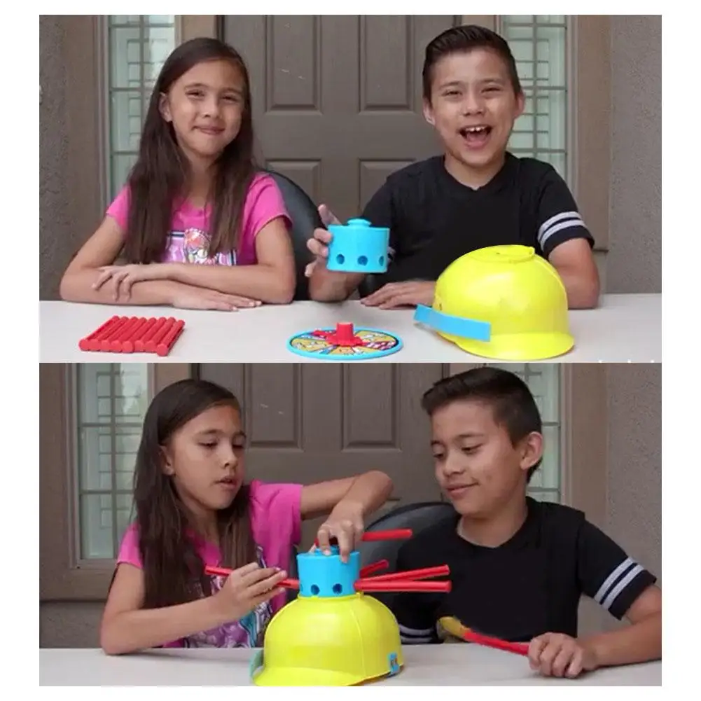 NEW Wet Head Hat Wet Funny Challenge Head Toys Water Roulette Game Kid Toys Great Game Gags Practical Jokes ON SALE