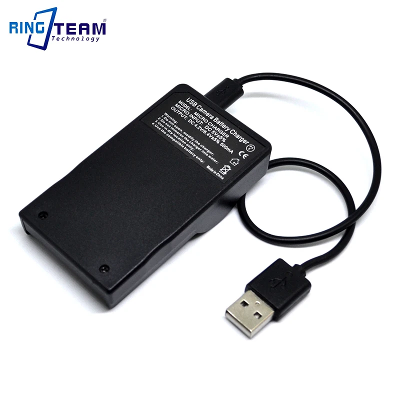 CGA-S005 S005 DMW-BCC12 BCC12 Battery USB Charger for Panasonic