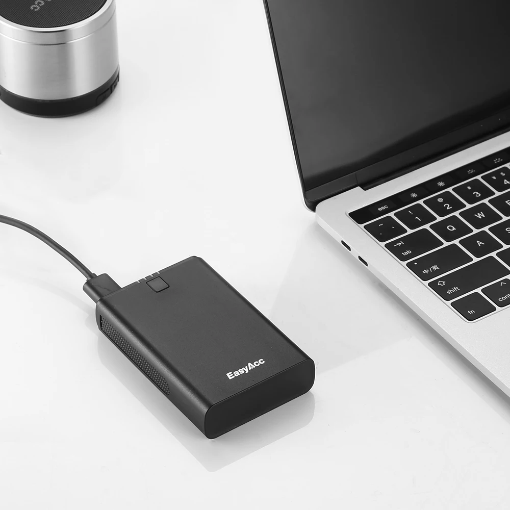 Easyacc внешний аккумулятор 11000 мАч двойной USB портативный внешний аккумулятор зарядное устройство для мобильных телефонов iPhone Xiaomi huawei