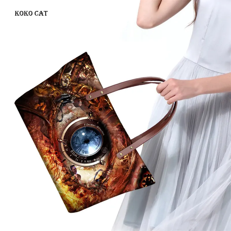 

Luxury Handbags Dazzling Rainbow Eyes Pattern Designer Shoulder Womens Bags Female Fashion Packs Sac A Main Bolsa Feminina
